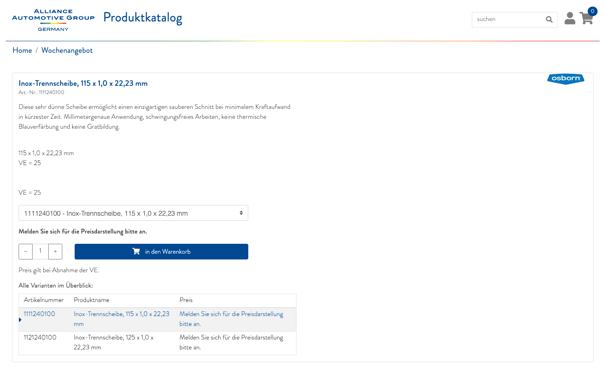 Digital product catalog in 40 days